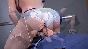 Unleash raw power in My Cute Roommate 2 Part 6 with rough massage and wild cock riding in 3D action.