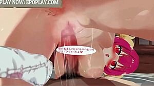 Ilulu-chan, lucoa-chan, and hestia-chan squeeze and tease in this horny hentai adventure.