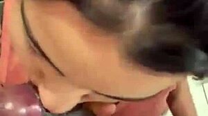 Best Blowjob Ever: Mature Indian Amateur's Oral Skills Leading to Intense Orgasm