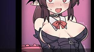 Is This Corporate Succubus Fingering Herself in Hentai?