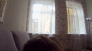 I cocksuck and get pov fucked on spycam, babe