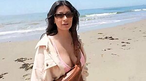 Ever seen a cheating sister-in-law suck cock at a nude beach? Cami Strella got me wild!