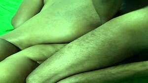 Boudi With Big Tits And Ass Gets Close-Up Sex At Night!