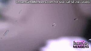 Teen in bikini flashes tits and pisses off neighbors