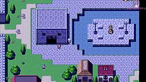 Brave Roy's Wedding 02: Searching for companions, finds her bathing. Is she really bathing?