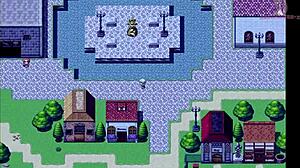 Brave Roy's Wedding 02: Searching for companions, finds her bathing. Is she really bathing?