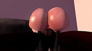 Second life black man fucks red head white woman on her couch