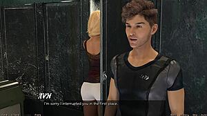 stranded in space 33 first kiss with red head haylee