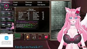 Horny Catgirl Kanakovt Vibed And Teased, Then Uses Sex Machine To Cum For Viewers