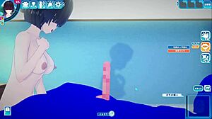 Asian 3d cartoon girl gets intense sex