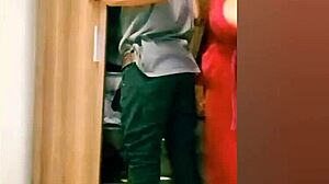 Step Sexy Mom Dominates Step Son in Intense Homemade Action