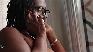 ebony babe kittylove whispers, 'can you believe i got caught fucking two friends?'