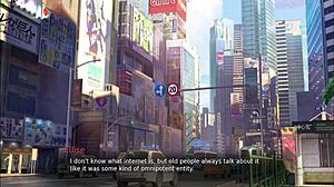 i stumbled upon this cute hentai girl in a sexy outfit