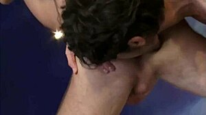 Boys eat ass in gay orgy with uniforms and tongues