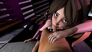 aunt cass goes crazy sucking dick in big hero 6 parody