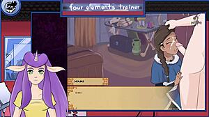 Nami gives an explosive blowjob in Avatar bonus!