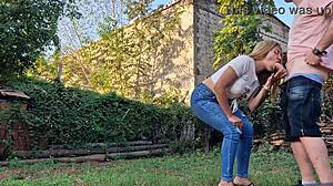 Mi Vecina Me Chupa La Pija En Mi Terreno