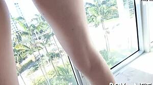 Barely Legal 18+ Teen Gets Wet in Missionary Action