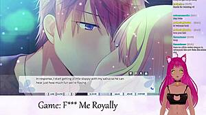 Vtuber Lewdneko Plays F Me Royally Part 1