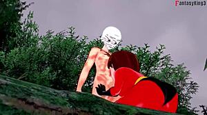 Elastigirl fucking hard in secret mission full movie