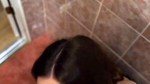 Girlfriend begs for deepthroat and rimming