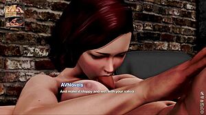 The inn 76 in anime hentai game adventure