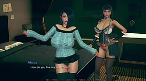 Curvy Fat Girl With Big Tits Teases In 3D Hentai Outfit.