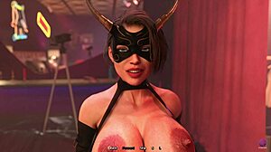 Horny stepmom caught fucking stepson in public threesome?