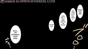 Petite Natural Tits Riding Monster Cock in Game.