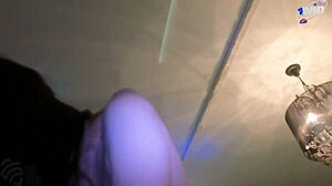 i give my husband a striptease and ride him to an intense orgasm