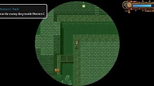 detective girl strips naked in steam city