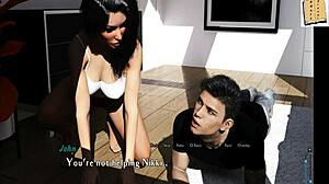 Hot Brunette Feels Deep Passion in Gym Fuck