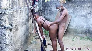 Ghetto Pornstar Rips Clothes For Public Creampie