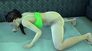 suggestive hentai girl sucks big cock in 3d porn, uncensored and hardcore