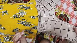 Young Indian Couple's First Time Romance: Girlfriend Bends Over For Deepthroat And Pussy Fuck