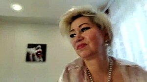 Watch Aimee hot MILF riding a big cock!