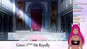 Vtuber Lewdneko Plays F Me Royally Part 1