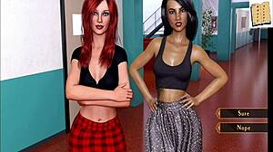 this dik chick route is wild in the anime game.