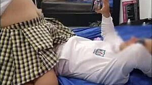 Mexican Student Seduces Her Athletic Professor for Top Scores in Hardcore Action.