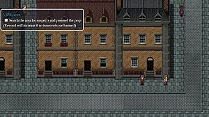 detective girl strips naked in steam city