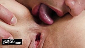 Gorgeous teen Selena Love takes stepbrother’s cum in mouth for 4th of July fun.