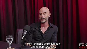 fckcast 2 - recording orgy with audience - featuring reco romanello's big cock anal