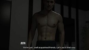 Fuck That Busty Blonde While Gay Friend Cockolds!