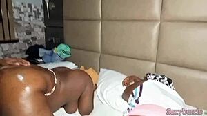 My wife bestie just wants to sneaky taste my big cock