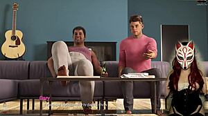 sexy milf sucking his cock