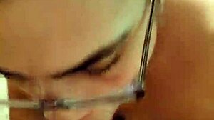 Fat BBW Gives Intense Blowjob