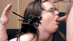 gigi breeze gets her feet jizzed with choking deepthroat and gagging 😈