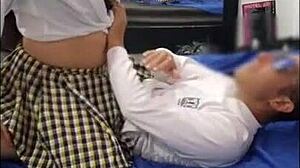 Mexican Student Seduces Her Athletic Professor for Top Scores in Hardcore Action.