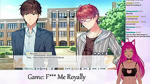 Vtuber Lewdneko Plays F Me Royally Part 1