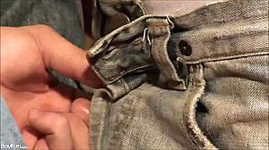 Naughty twink indulges in sweet anal play with rimjob and handjob